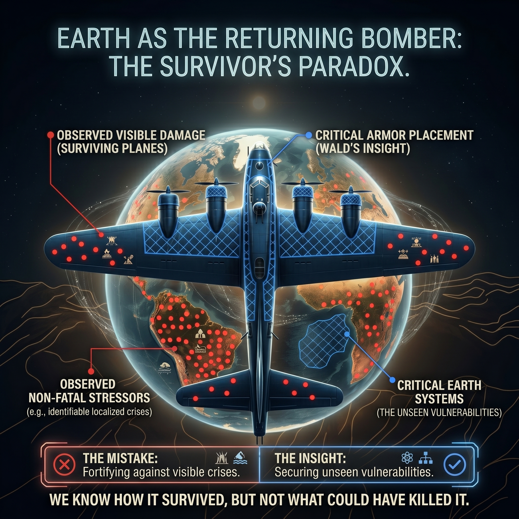 Earth as the Returning Bomber
